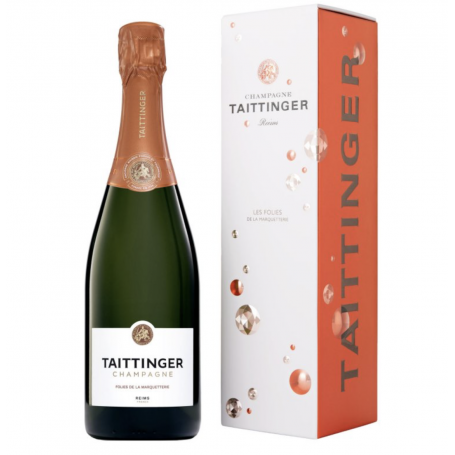 Champagne TAITTINGER LES FOLIES DE LA MARQUETTERIE | BOUTEILLE 75CL - ETUI