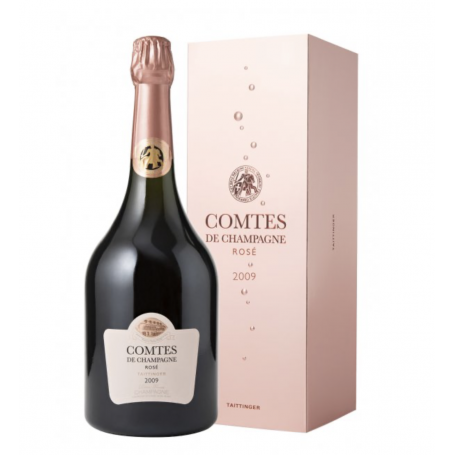 Champagne TAITTINGER COMTES DE CHAMPAGNE ROSÉ | BOUTEILLE 75CL - COFFRET