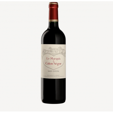 Le Marquis de Calon Ségur 2023 2e vin du Ch. Calon Ségur - Bordeaux - Saint-Estèphe - Rouge x6 (75CL)