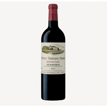 Château Troplong Mondot 1986 Grand cru classé - Bordeaux - Saint-Emilion - Rouge